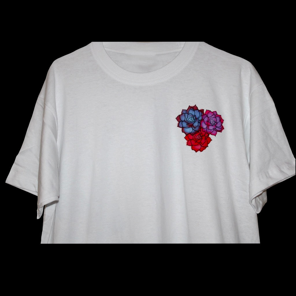 Terp Thirsty Flower Power White Tee