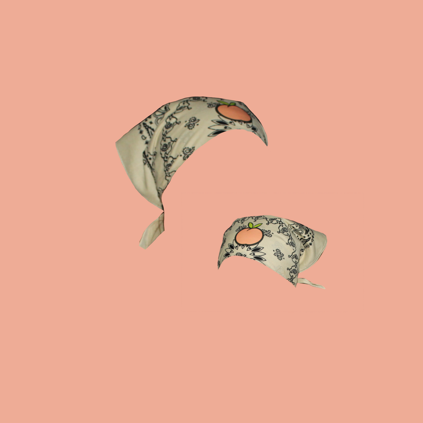 Just Peachy Cream Bandana